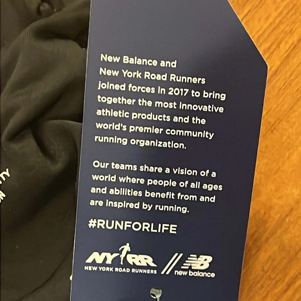 New Balance New York City Marathon NYC 24 Lightweight Running Gloves Womens L/XL
